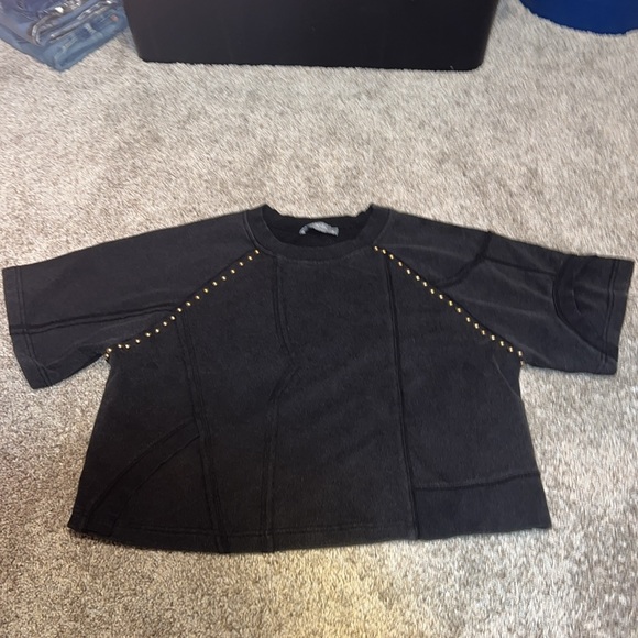 BLUE B. RETRO RIVET CHARCOAL TOP SIZE SMALL - Picture 6 of 11